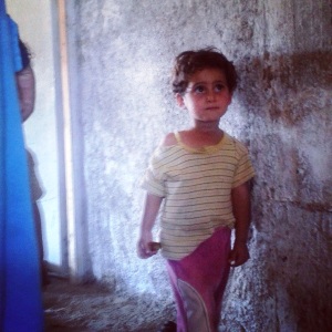 A Syrian refugee child I met in Turkey. What will the future hold for her and her family?